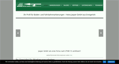 Desktop Screenshot of jasper-markierungen.de